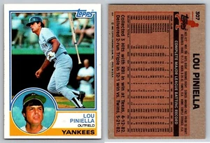 1983 Topps Baseball Cards - Complete Your Set (200 -399) - Set Break - U Pick - Picture 1 of 133