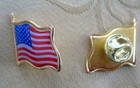 Anstecker Pin USA Amerika Fahne Star and Stripes