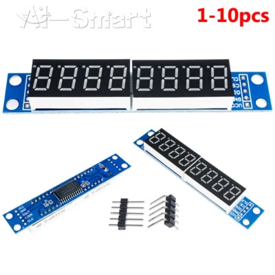 MAX7219 8-Bit LED Display 7 Segment Digital Tube Module For Arduino Raspberry Pi - Image 1 of 4