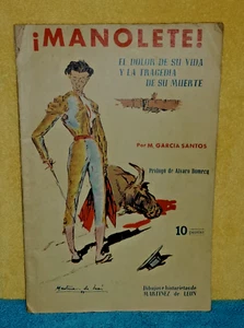 BUCH - ¡Manolete! El dolor de su vida y la traggedia de su muerte 1948 - Bild 1 von 10