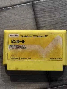 Pinball (Nintendo Famicom FC NES, 1984) CART ONLY - Picture 1 of 2