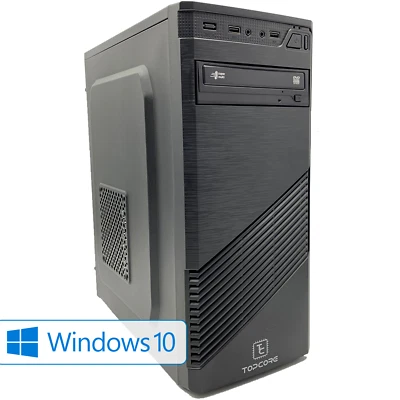 Pc Computer Desktop Assemblato Nuovo Core i5-2400 Ram 8Gb SSD 240 Windows 10 Pro - Immagine 1 di 4