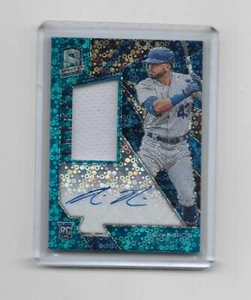 2020 Panini Chronicles Spectra Jersey Neon Blue /99 Edwin Rios #142 Rookie Auto - Picture 1 of 2