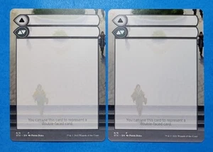 2x Double Faced Substitute Strixhaven School of Mages Mtg Magic Gathering Card 8 - Picture 1 of 2