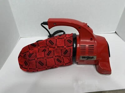 Vtg Royal Dirt Devil 103 Hand Held Vacuum Cleaner Red Tested Works Free Shipping - Image 1 of 4