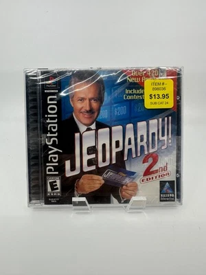 Jeopardy 2nd Edition Sony PlayStation 1 Video Game New Sealed - Image 1 of 2