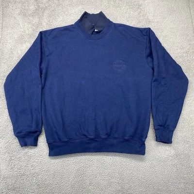 Vtg Fresh Jive Shirt Mens Large Blue 90s Y2K Skate Rave Long Sleeve Heavy Cotton - Image 1 of 4