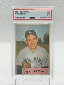 1954 Bowman Yogi Berra PSA 1.5 **Newly graded** MVP Season - Picture 1 of 2