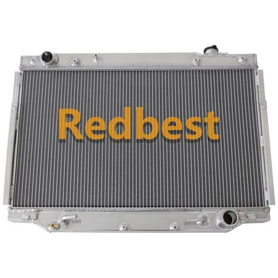 Radiador de aluminio de 3 filas para 93-97 94 Toyota Land Cruiser 1996 Lexus LX450 4,5 L Foto 1 de 4