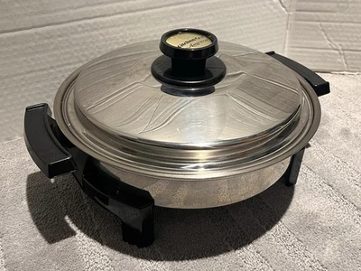 Kitchen Craft by Americraft 11" Stainless Steel Liquid Core Electric Skillet - Image 1 of 4