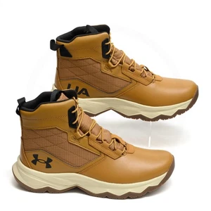 Under Armour Men's UA Stellar G2 6" Tactical Hiking Boots 3025578-200 Brown NEW - Picture 1 of 14