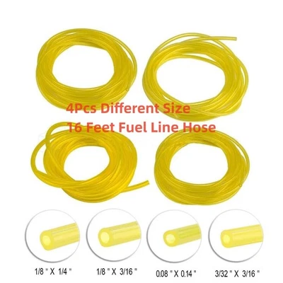 YJ-REMOULD 4 Different Sizes 16 Feet Fuel Line Hose For Ryobi RY30530 RY26520 RY52014
