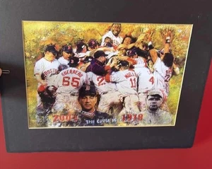 Stampa artistica baseball Boston Red Sox 2004 World Series "La maledizione è morta" 1918. - Foto 1 di 1