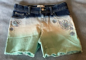 Jordache Girls Denim Shorts Size 10 5 Pockets - Picture 1 of 4