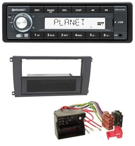 Continental MP3 AUX USB DAB 1DIN Autoradio für Porsche Cayenne (2007-2010) - Bild 1 von 9