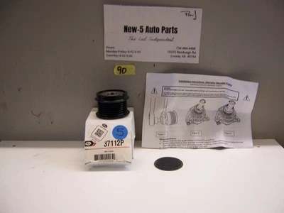 ALTERNATOR DECOUPLER PULLEY-CLUTCH CHRYSLER, DODGE, JEEP, RAM GATES#3711120 - Image 1 of 4