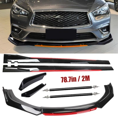 For Hyundai Veloster S Glossy Black Look Red For Infiniti QX50 QX60 - Imagem 1 de 4