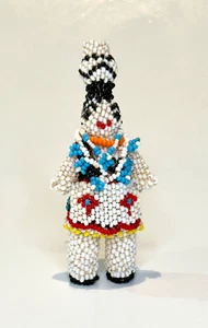 Zuni Beaded Zuni Olla Maiden Doll - Picture 1 of 3