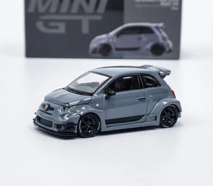 FIAT ABARTH 595 LB-WORKS x Abas Works Grau 2024 - Mini GT 1:64 - Bild 1 von 3