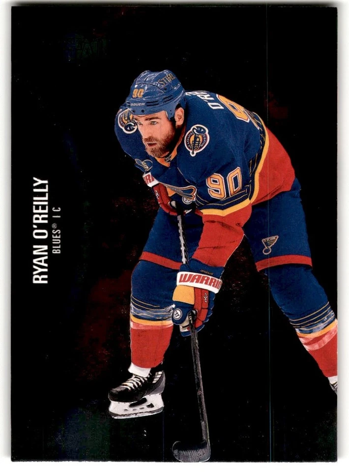2021-22 Skybox Metal Universe Jersey Variation SP Ryan O'Reilly #128 St. Louis - Image 1 of 2