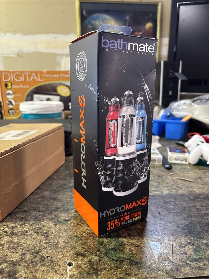 Bathmate Hydromax Water Pump Penis Enlarger 5-blue NEW - Image 1 of 1