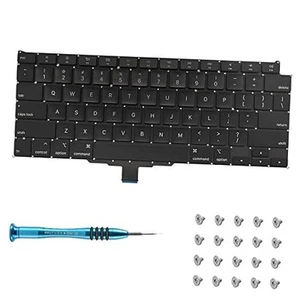 US Tastatur mit Schrauben und Schraubendreher Set Ersatz für MacBook Air 13" - Bild 1 von 6
