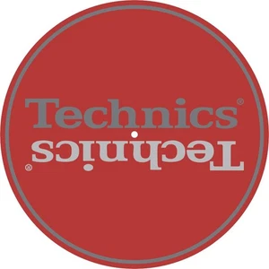 Technics 12" Inch Mirror Speed Mat Slip Mat 1 Pair (2 Slipmats) 2mm Red New - Picture 1 of 1