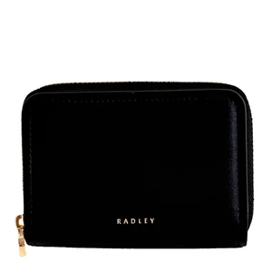 RADLEY Bow Street Black Leather Small Bifold Purse With Dust Bag - New - RRP £69 - Picture 1 of 6