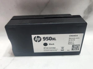 HP 950XL Black Ink Single Cartridge Genuine OEM Exp 8/2018 Open Box CN045A - Picture 1 of 6