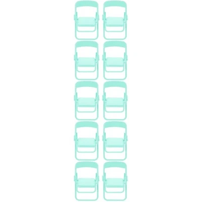  5 Pack Miniatur Stuhl Puppenhaus Zubehör Möbelmodell Puppenhauszubehör - Bild 1 von 4