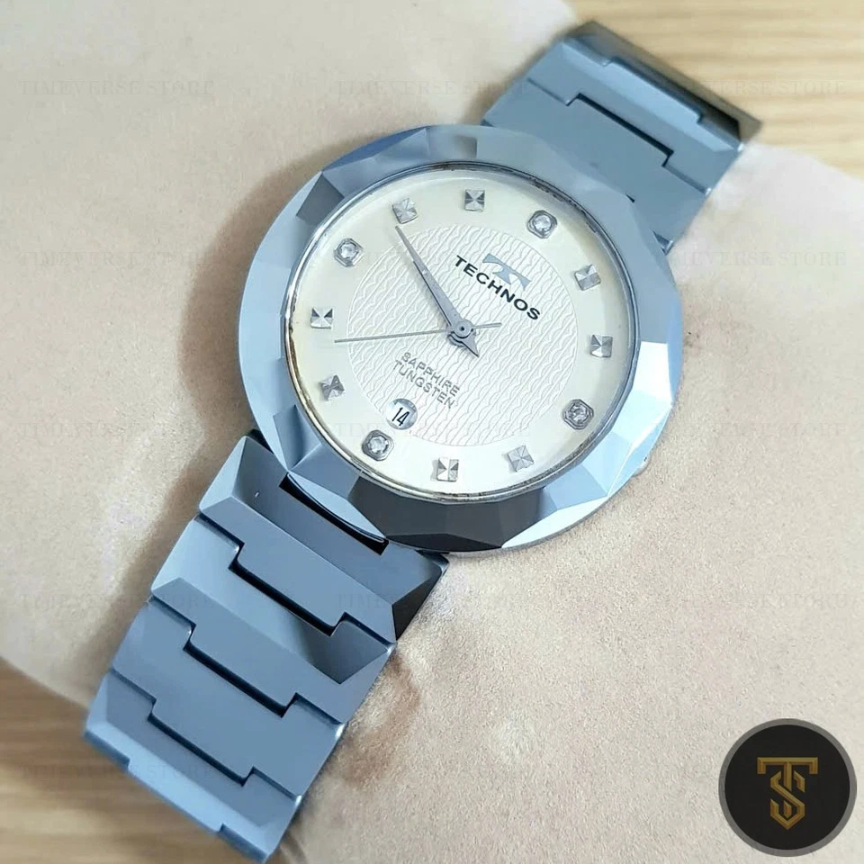 Reloj de cuarzo Technos para hombre - Cristal de zafiro, caja de tungsteno, analógico Foto 1 de 4