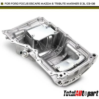 Oil Pan Front for Ford Escape 2005-2008 Focus 2003-2007 Mazda 6 Mercury L4 2.3L - Image 1 of 4