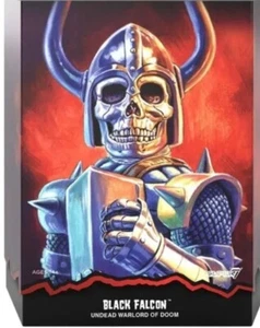 2023 Super 7 Ultimates The Worst Black Falcon Neuf ! - Imagen 1 de 4