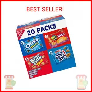 Nabisco Classic Mix Variety Pack, OREO Mini, CHIPS AHOY! Mini, Nutter Butter Bit - Picture 1 of 2