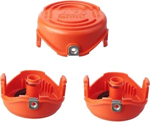 3 Pack Replacement Spool Cover Auto-Feed Single Line For Black & Decker SF-080 - Picture 1 of 6