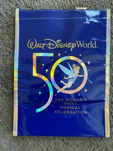 WDW Disney World 50th Anniversary Reuseable Tote Bag Small NEW 12x9in - Picture 1 of 2
