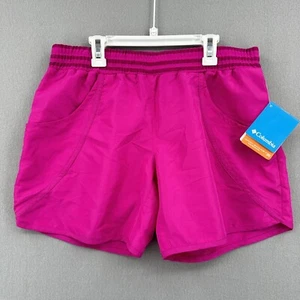 Columbia Solar Stream II Boardshort Shorts Niñas XL Omni-Shade AG4668-650 Rosa - Imagen 1 de 12