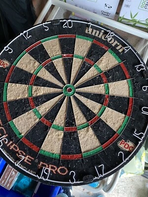 Unicorn Eclipse Pro PDC Bristle Dartscheibe. Championship Q. Dartscheibe - Bild 1 von 4