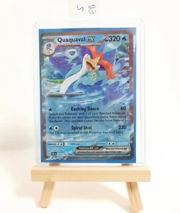 Pokemon Quaquaval Ex 052 Double Rare Near Mint EN Paldea Evolved - Picture 1 of 3