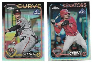 2024 Topps Pro DeBut Chrome Singles Tú eliges tu jugador Completa tu conjunto - Imagen 1 de 1