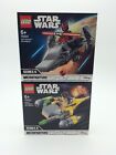 LEGO 75223 75224 Star Wars Microfighter Naboo Starfighter Sith Infiltrator