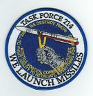 341st MISSILE WG "TASK FORCE 214-WE LAUNCH MISSILES" patch