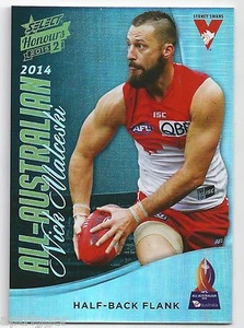 2015 Select Honours 2 All Australian (AA4) Nick MALCESKI Sydney - Picture 1 of 1