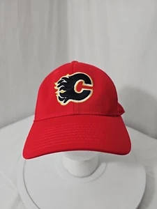 Cappello snapback strutturato Reebok NHL Calgary Flames L/XL - Foto 1 di 8