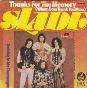 SLADE THANKS FOR THE MEMORY / RAINING IN MY... 1975 RECORD YUGOSLAVIA 7" PS - Picture 1 of 4