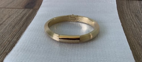 Bracciale donna Michael Kors chiusura magnetica oro dichiarazione con logo