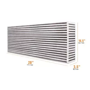 Mishimoto MMUIC-01 Universal Air-to-Air Race Intercooler Core - Picture 1 of 6