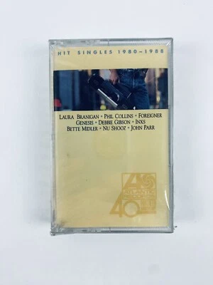 Hit Singles 1980-1988 Compilation Cassette Tape Phil Collins INXS Foreigner NOS - Image 1 of 4