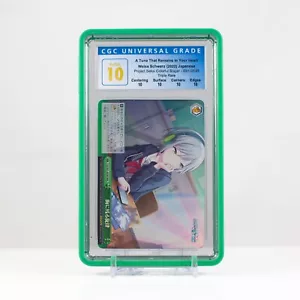 Weiss Schwarz 2022 Una melodia che rimane nel tuo cuore tripla rara CGC 10 PERFETTA - Foto 1 di 4