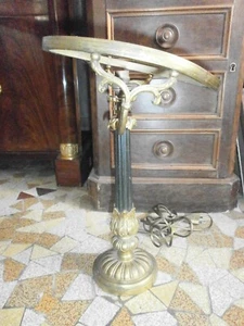 Schreibtischlampe aus Bronze, 19. Jh. - Bild 1 von 11